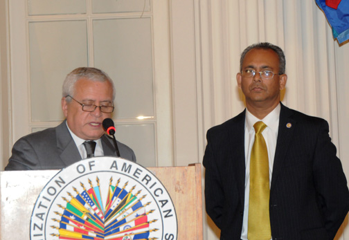 OAS Assistant Secretary General Assumes Office for Second Term